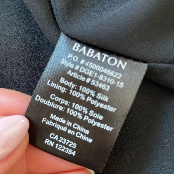 Babaton Cuthbert 100% Silk Dress - Picture 9 of 16